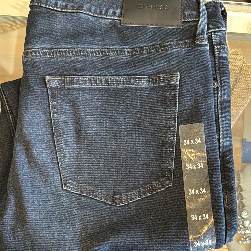 Express Men's Blue Jeans
